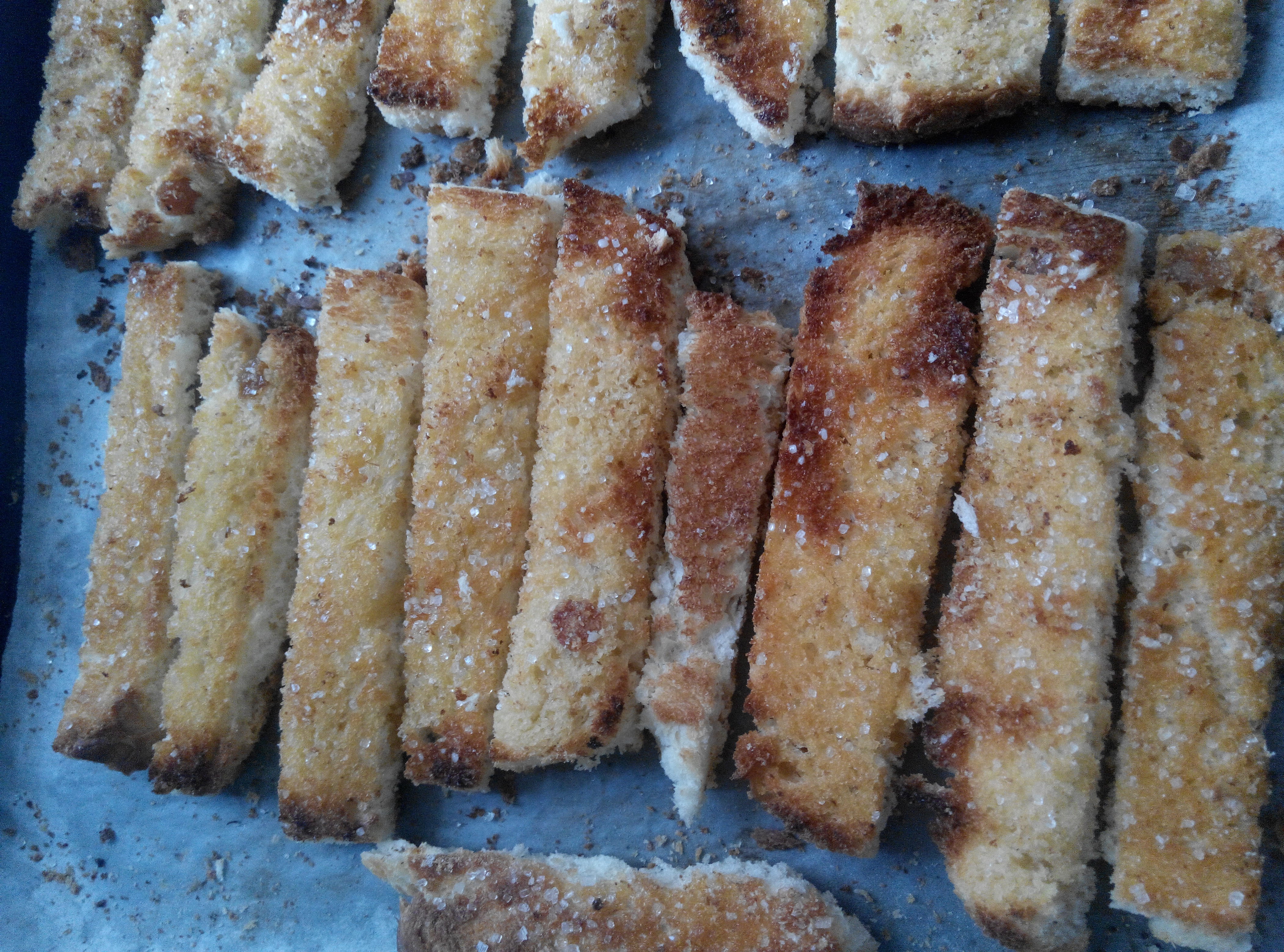 甜心咔嚓脆吐司条