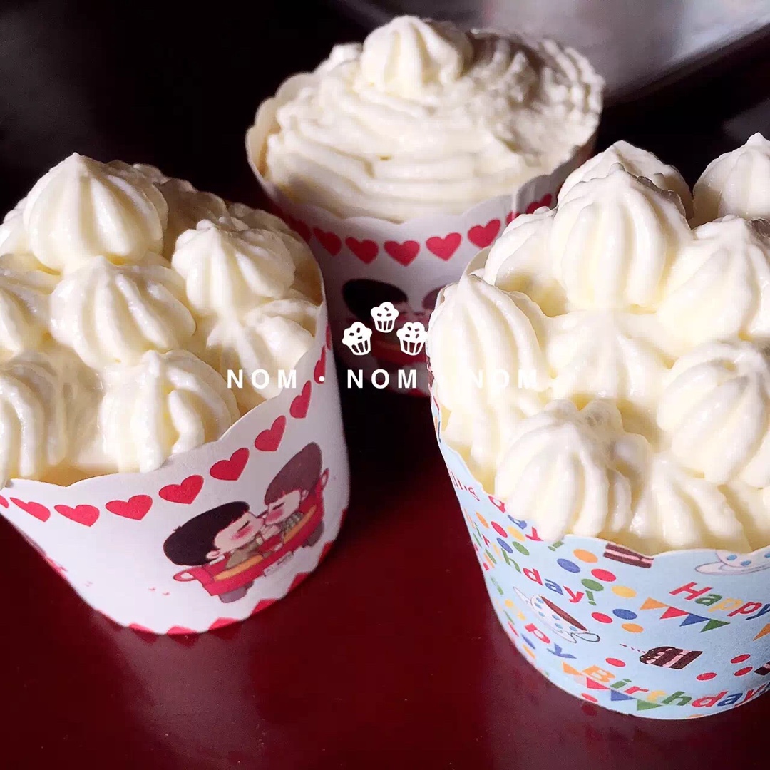 裱花嘴挤花大全：各式各样的 Cupcake纸杯蛋糕挤法