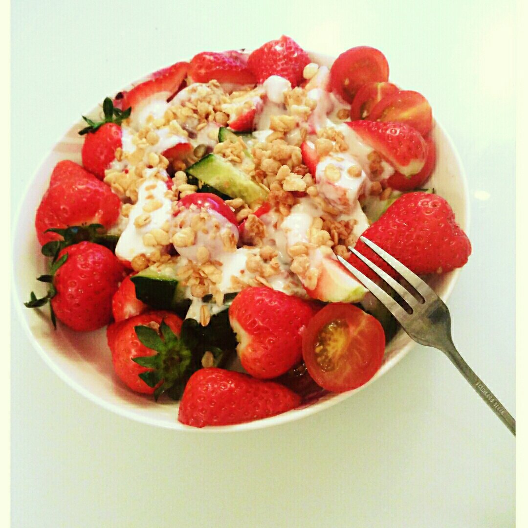 酸奶水果沙拉