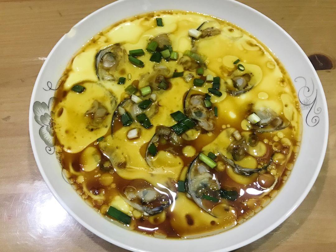 蛤蜊蒸蛋的做法