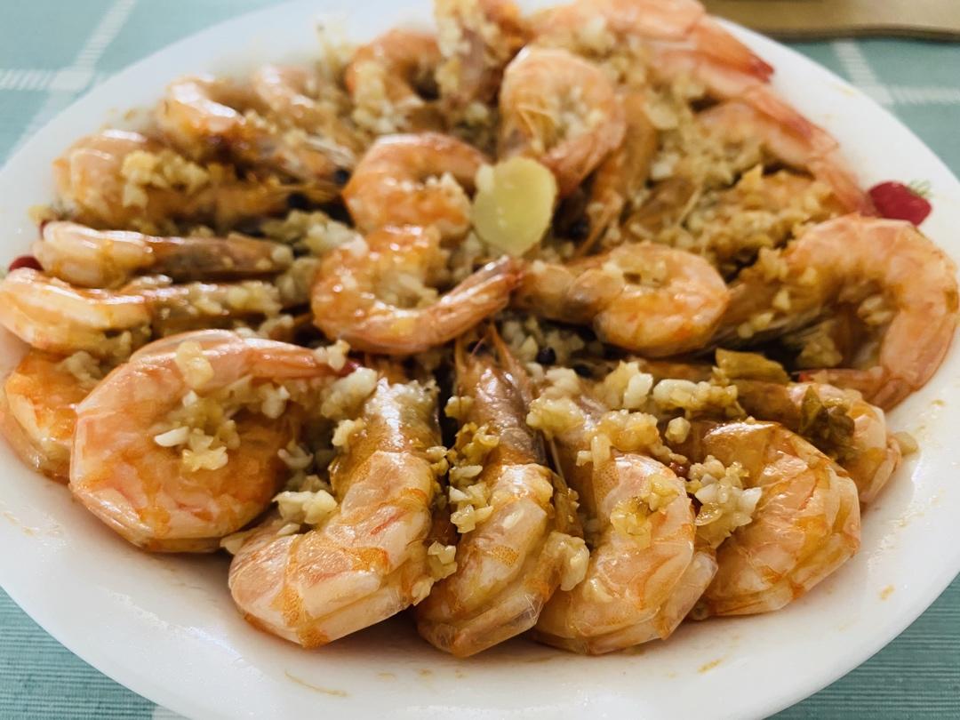 蒜蓉粉丝蒸大虾