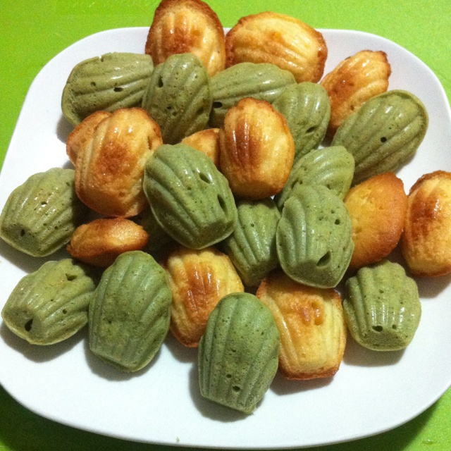 抹茶玛德琳蛋糕