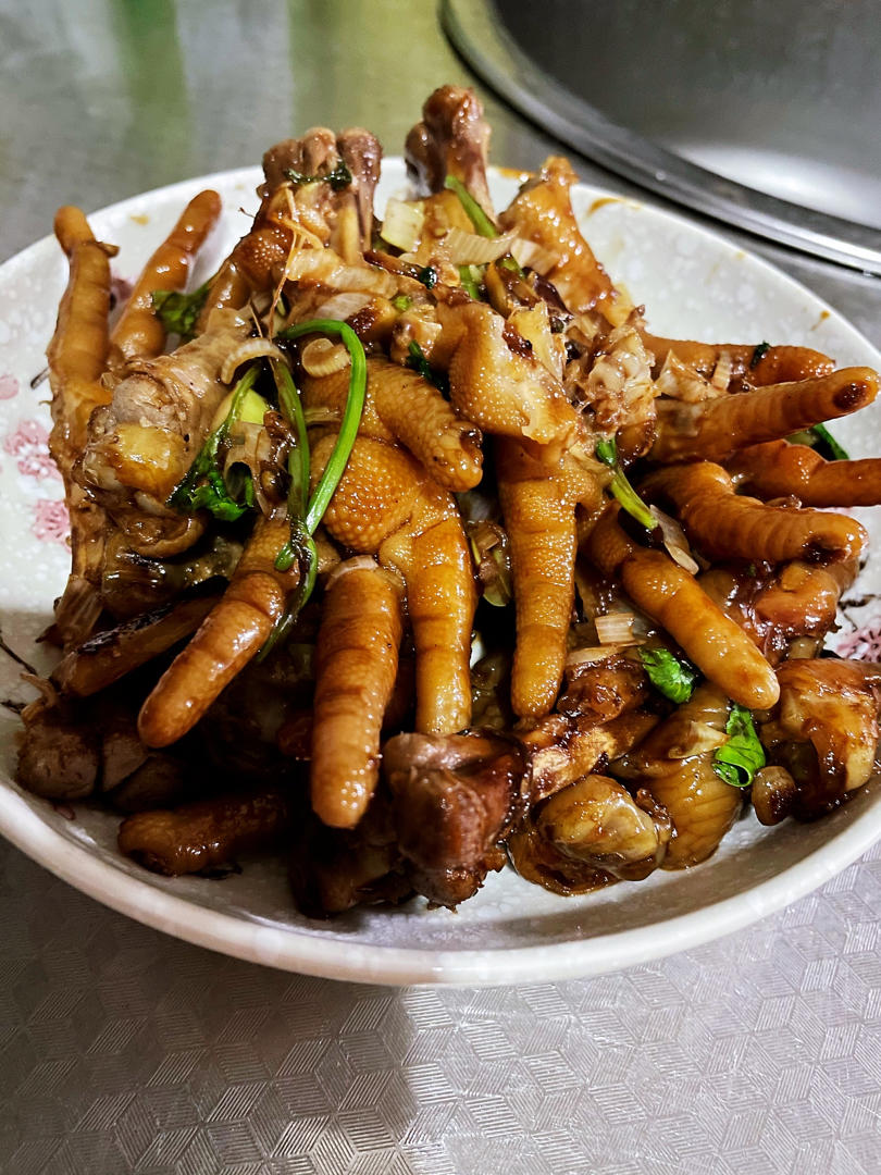 秘制红烧鸡爪
