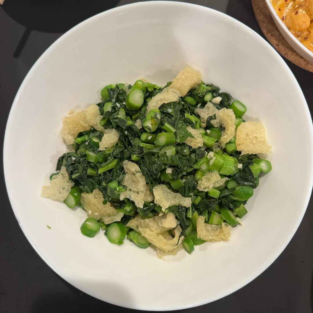 炝炒小白菜（脆爽）