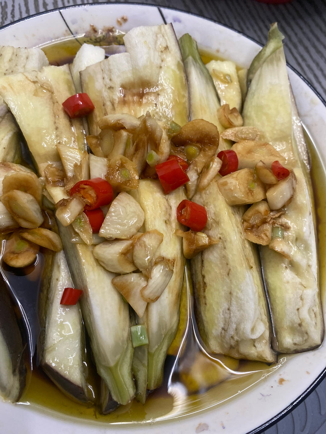 蒜蓉蒸茄子