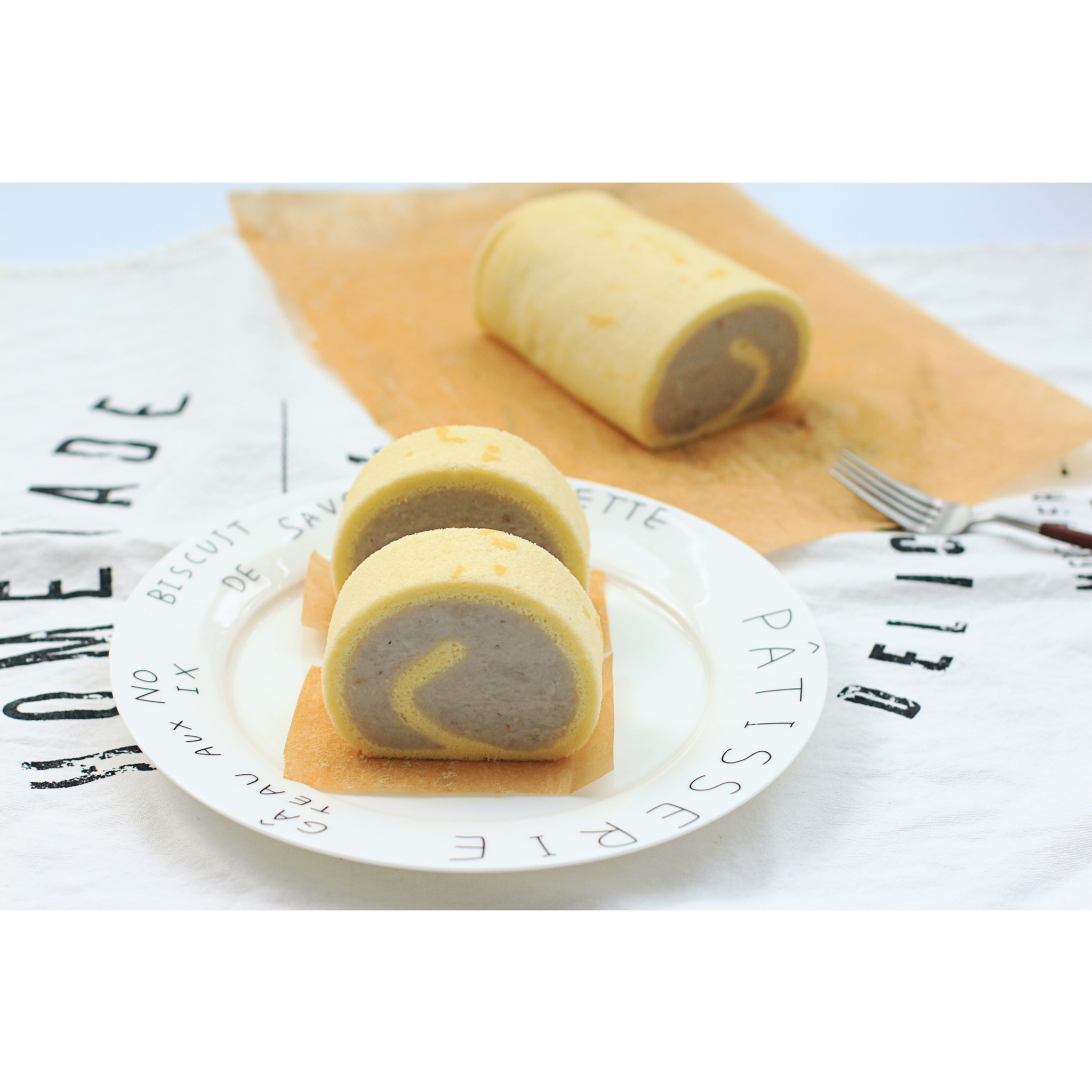 台湾芋泥蛋糕卷