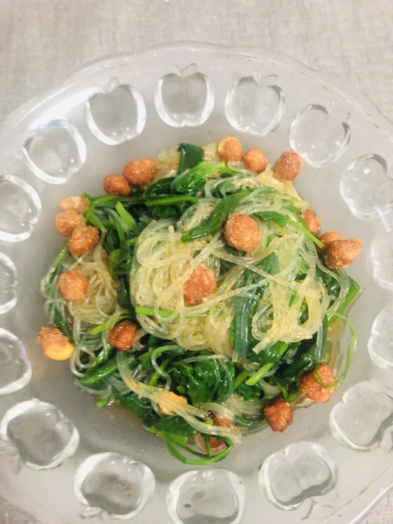 万能凉拌菜料汁（凉拌菠菜粉丝）