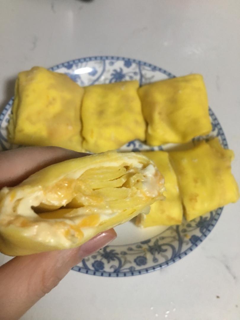 绵绵丝滑芒果班戟
