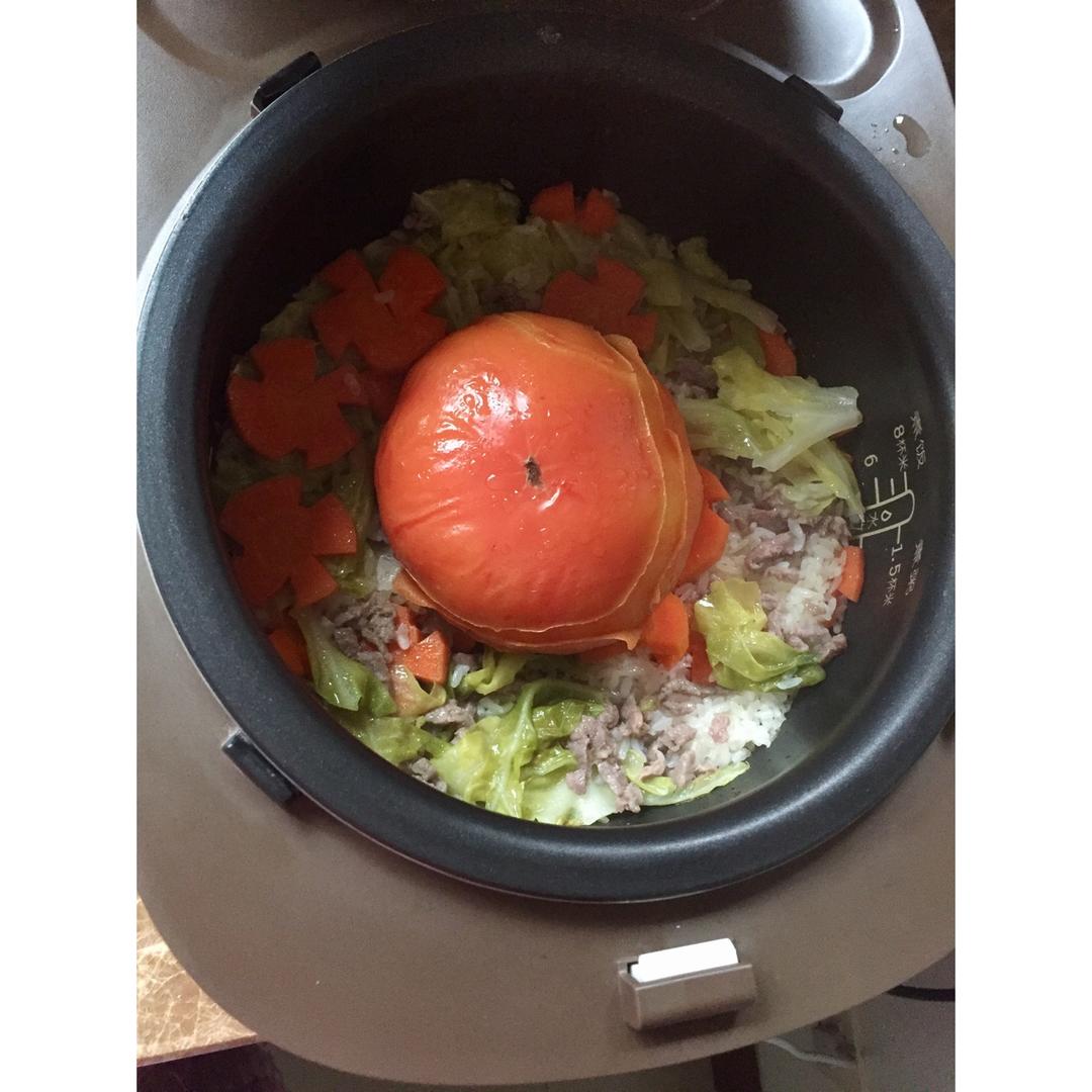 一只番茄饭