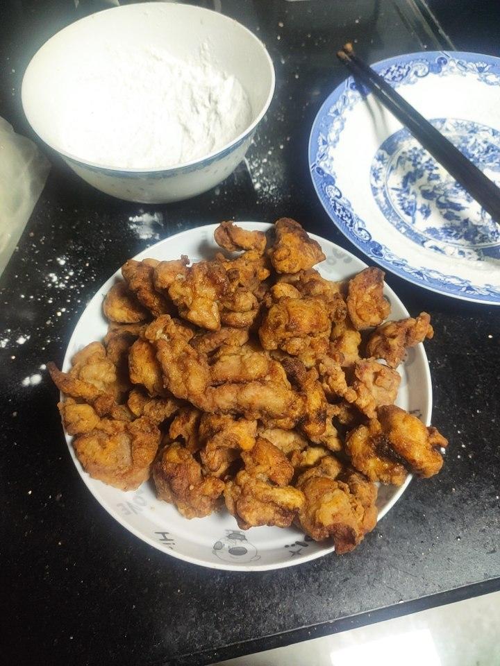 偷学来的炸鸡裹粉方子😜