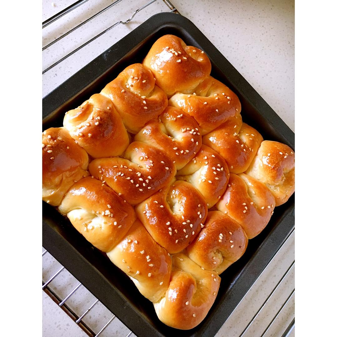 脆底蜂蜜小面包