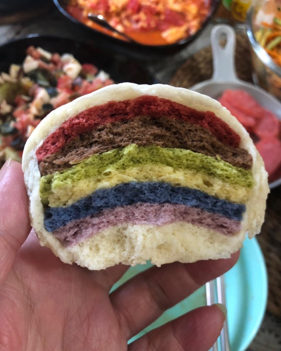 彩虹🌈馒头