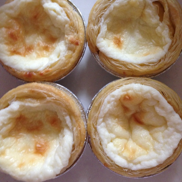 【迷你起司奶酪蛋塔】消耗淡奶油和奶酪的微酸小蛋挞