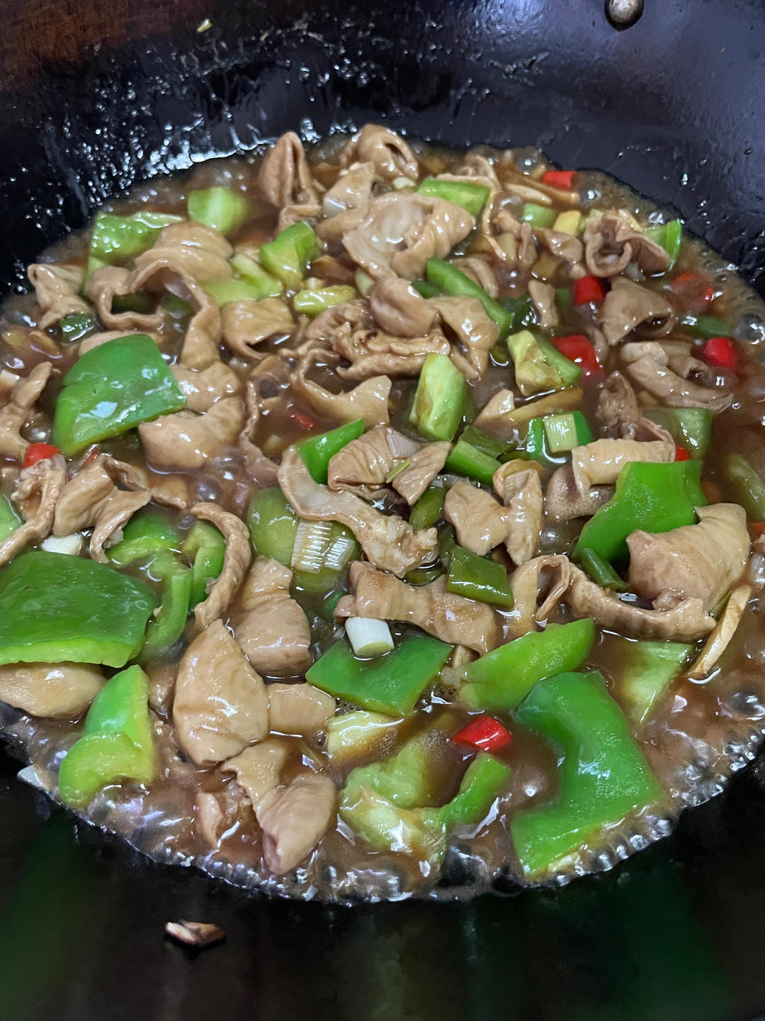 不油腻不油炸入口即化的溜肥肠