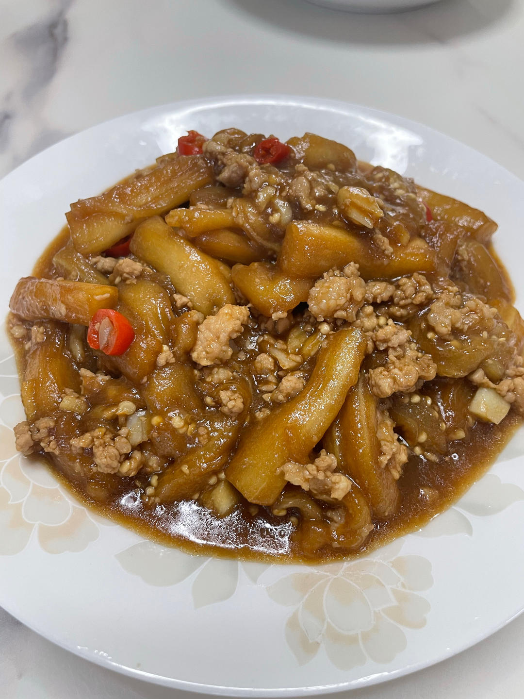 肉末茄子