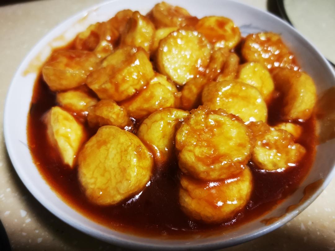 脆皮茄汁日本豆腐