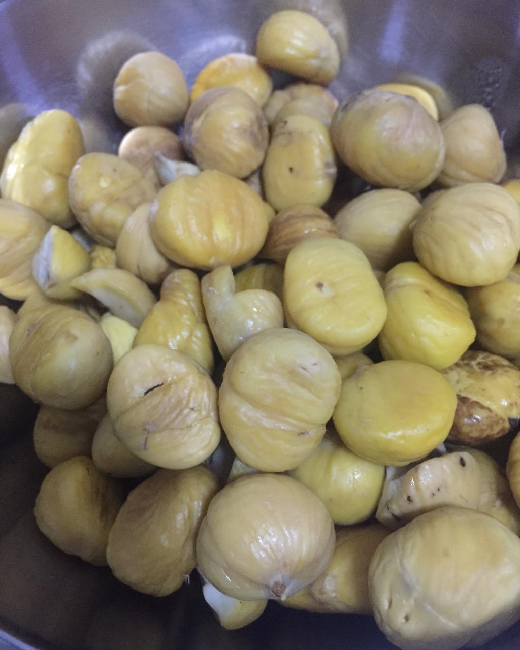 堂妈教你巧剥栗子壳