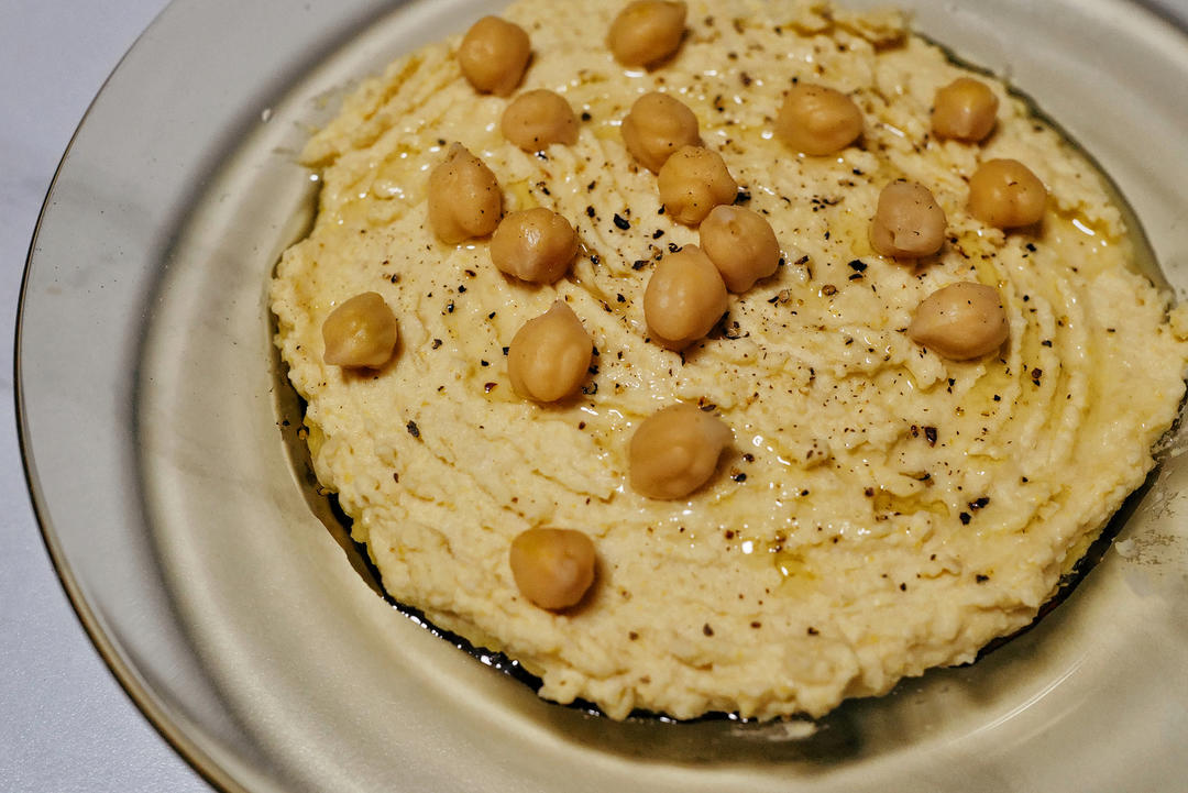 保姆级餐厅食谱-鹰嘴豆泥hummus