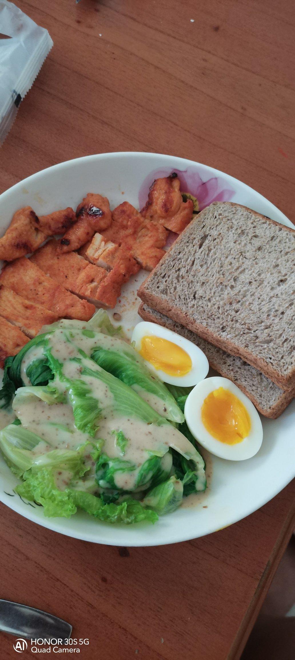 我晕！怎么会有这么好吃的低卡三明治！