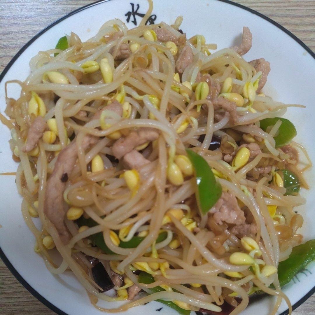 爆炒绿豆芽