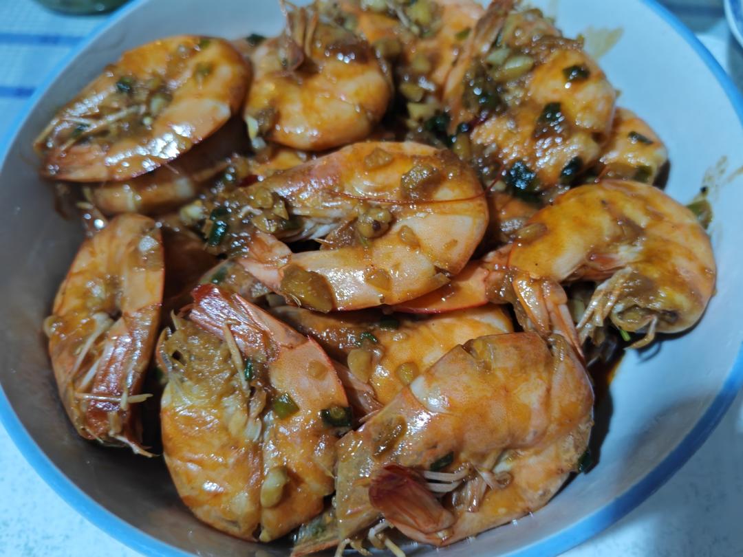 家庭版油焖大虾
