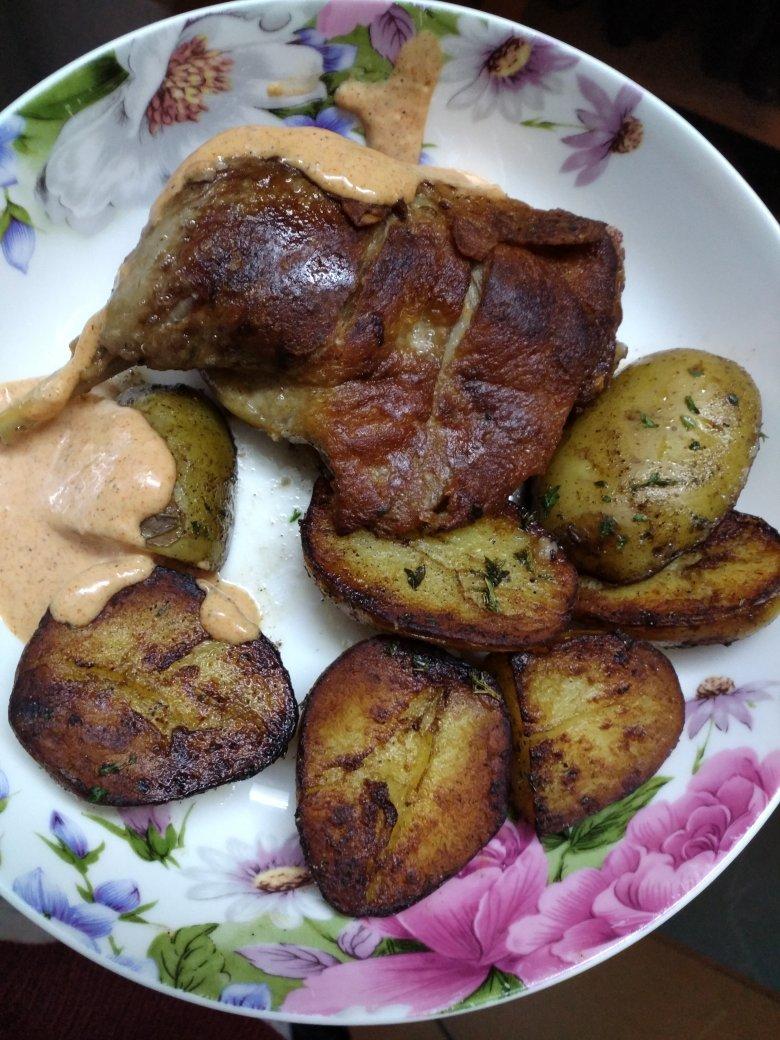 黄油土豆油封鸭腿【食材包操作说明】