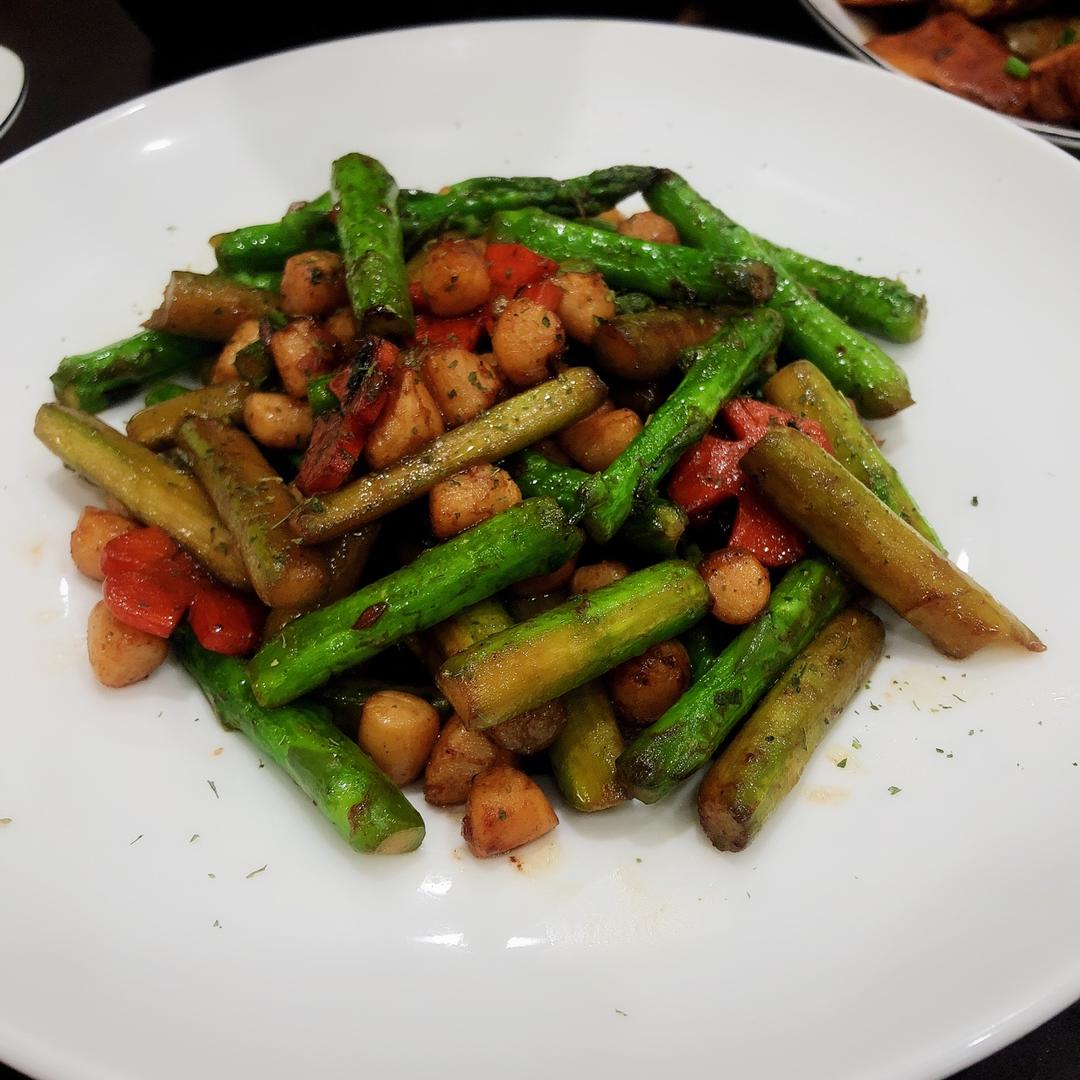 【春播主厨张朝辉】芦笋鲜带子