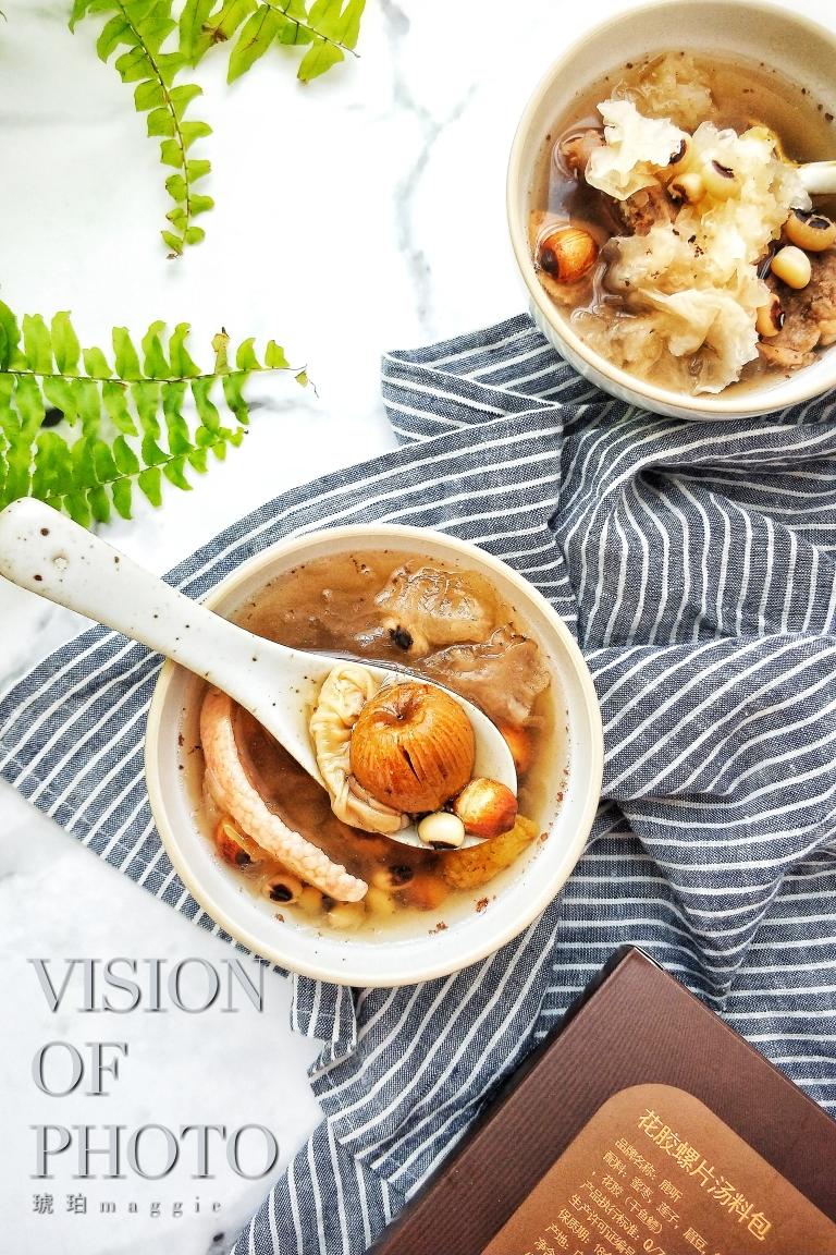 花胶螺片猪骨汤的做法