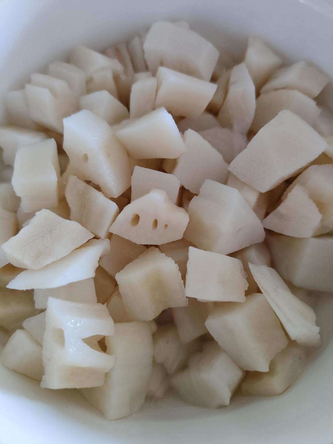 凉拌藕片
