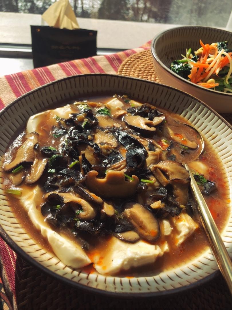 豆腐脑（内酯豆腐版）