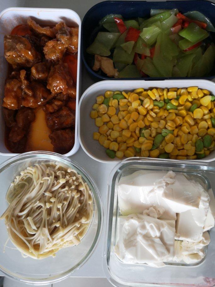 超简单微波炉金针菇