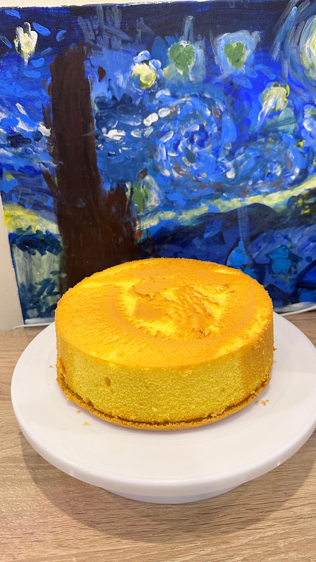 八寸戚风蛋糕（生日蛋糕坯）附六寸配单