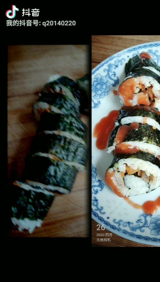 视频【5分钟寿司&饭团简单做法】
