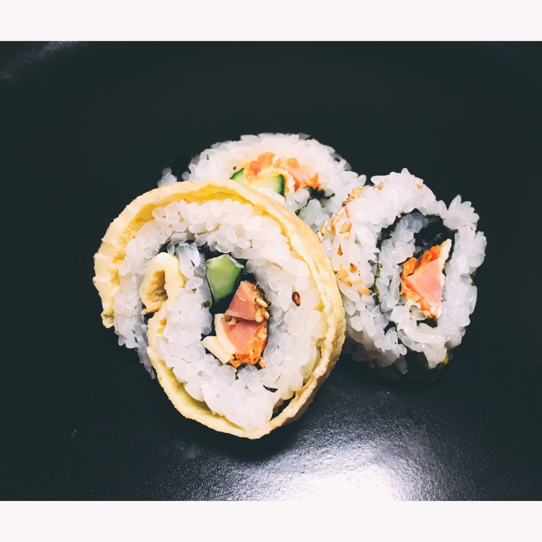 简单寿司/鸡蛋寿司/反转寿司/花样寿司/紫菜包饭