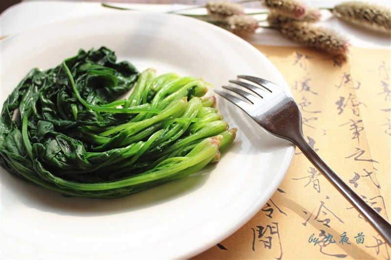 菠菜的朴素吃法