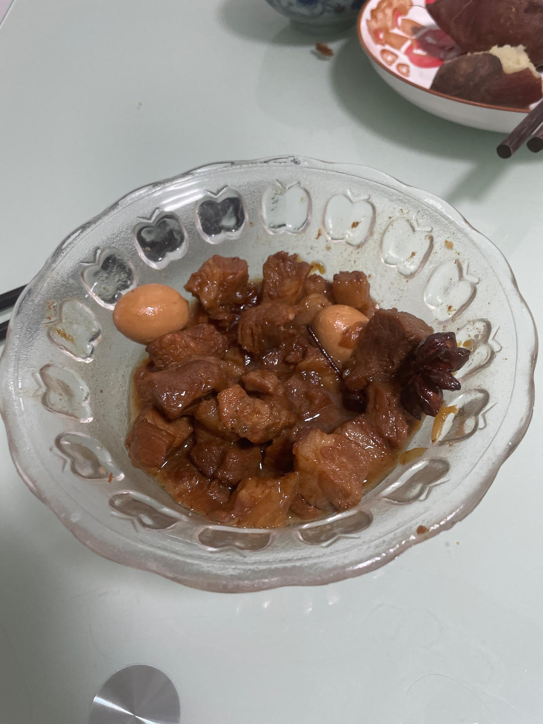 炖红烧肉鸡蛋（前槽肉）东北版