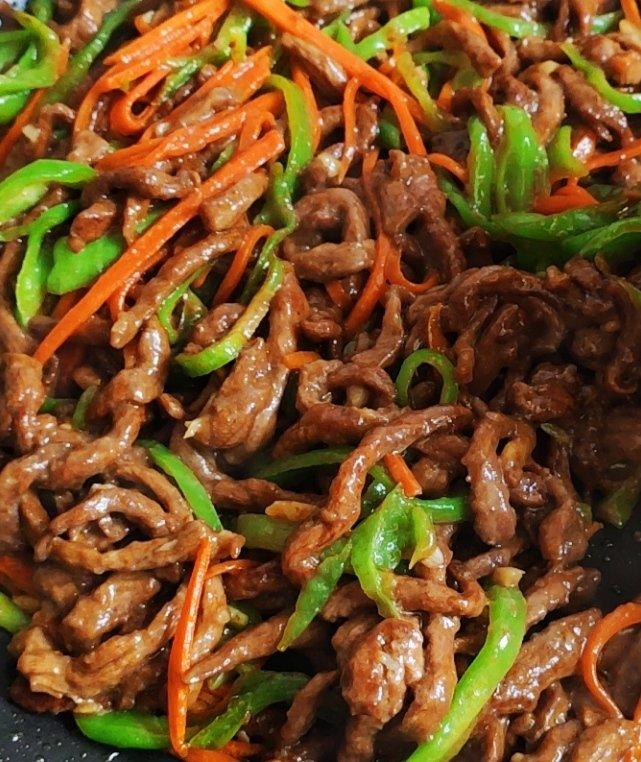 好吃到停不下来的爆炒牛肉丝