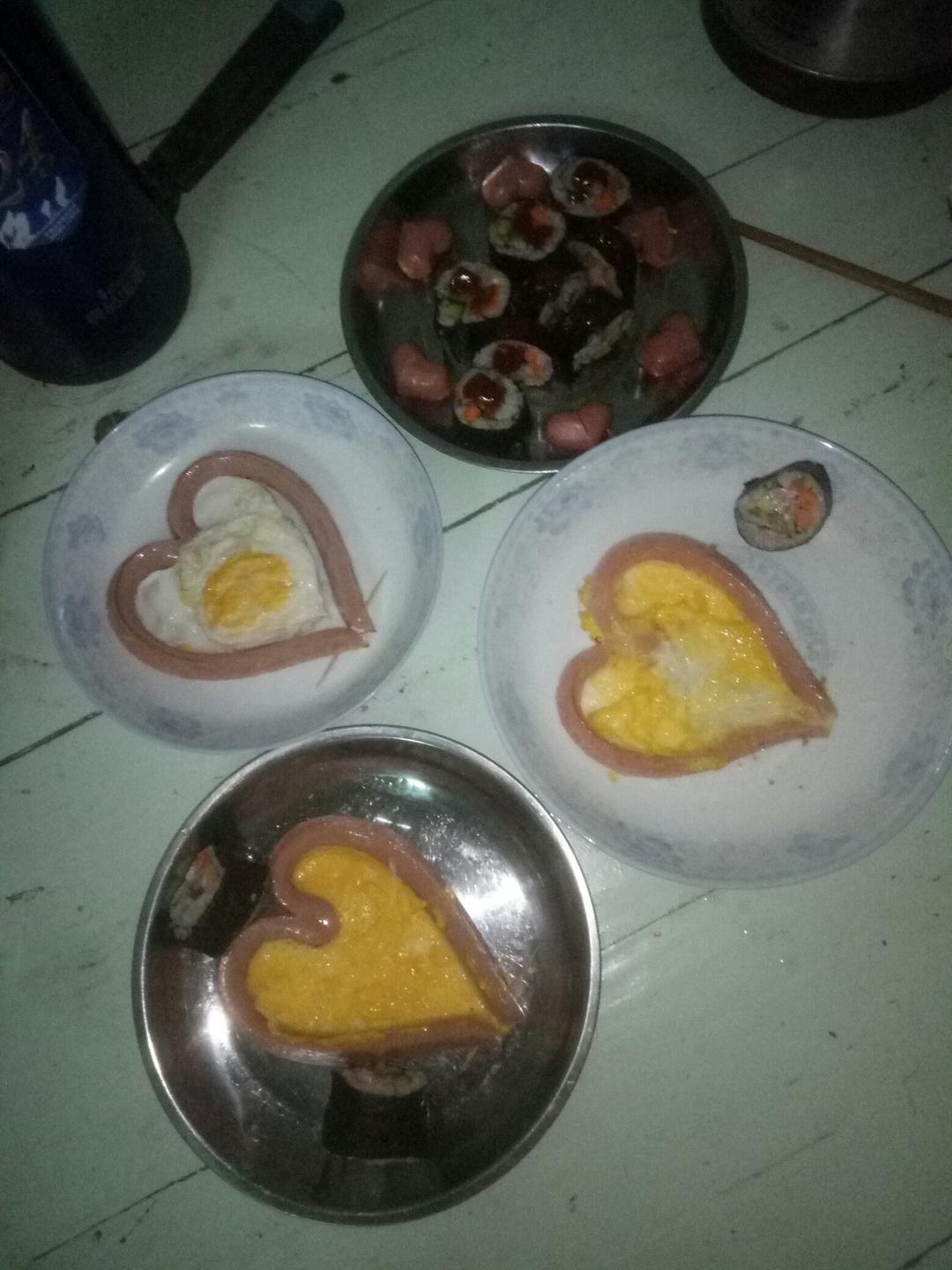 情人节-爱心火腿