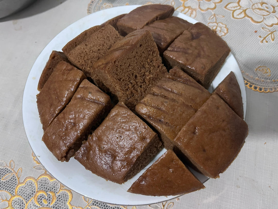 马拉糕，软糯弹韧，香甜细腻，和一般发糕不一样