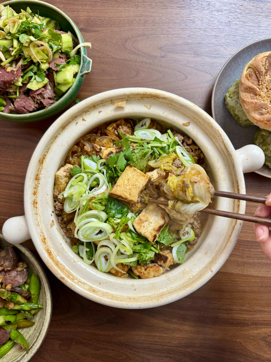 砂锅豆腐煲