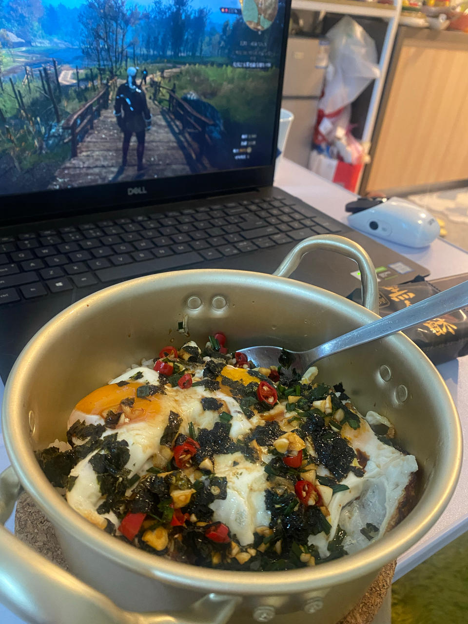 老式东北拌饭