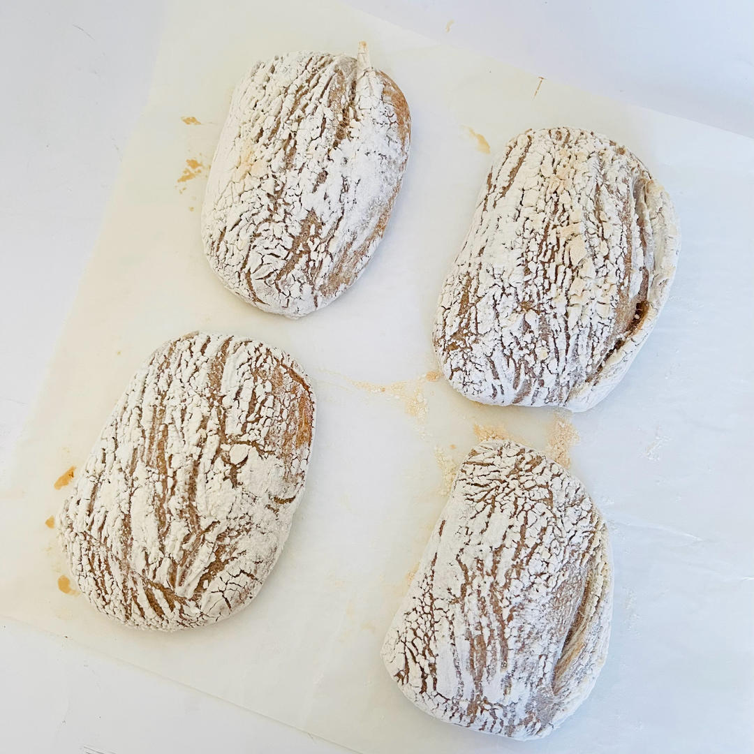 全麦恰巴塔&扭扭棒