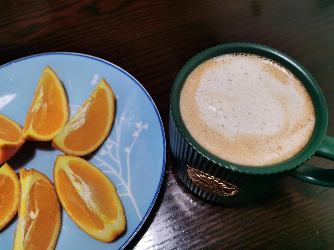 复刻星巴克大杯热燕麦拿铁