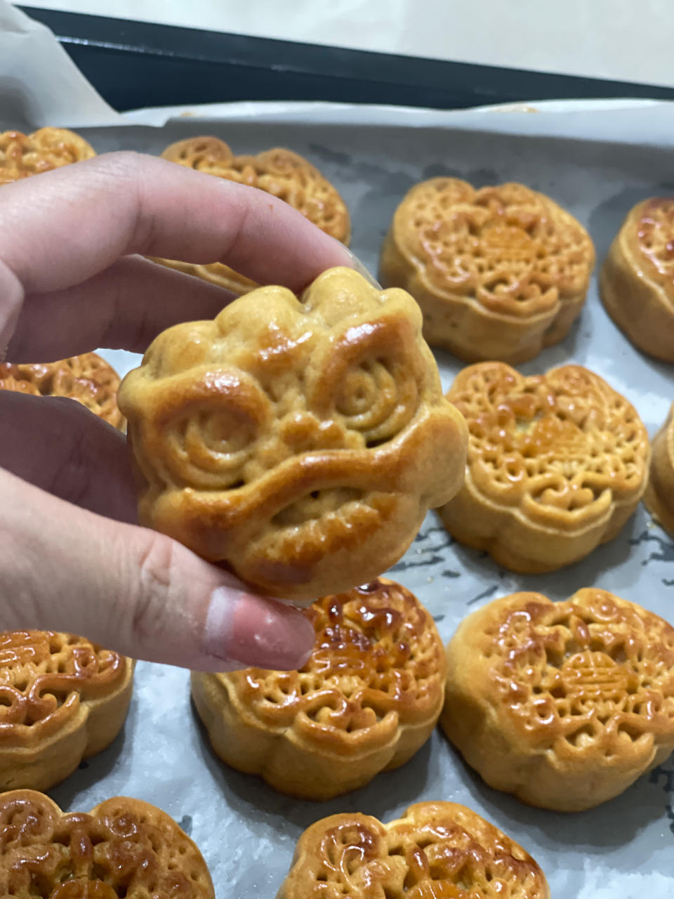 广式月饼——蛋黄莲蓉月饼