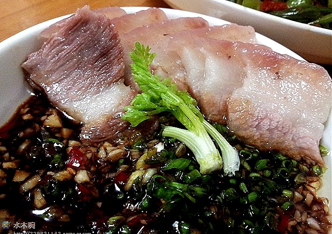 蒜泥白肉