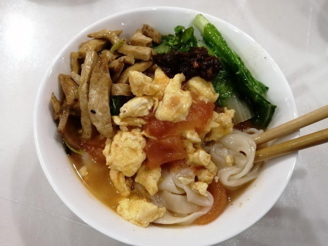 西红柿鸡蛋打卤面（有秘方）