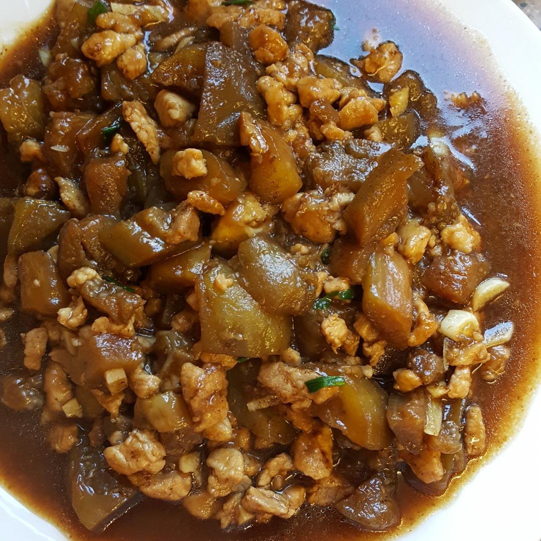 茄子！茄子！！红烧肉末茄子
