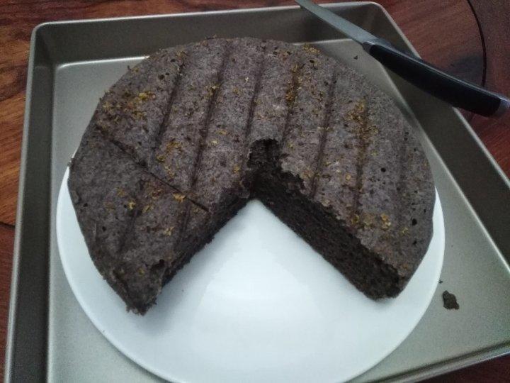 黑糖黑米糕