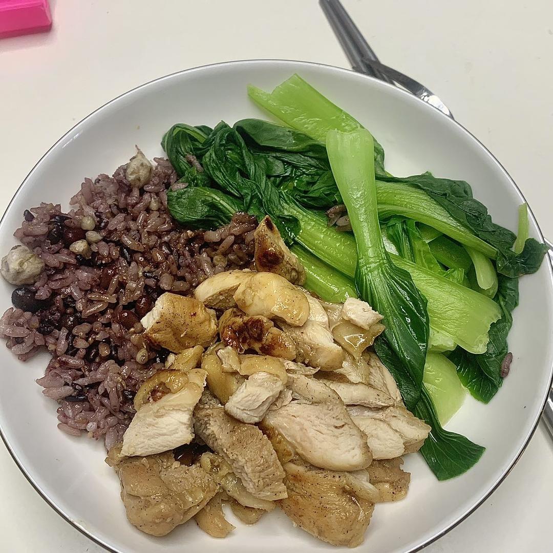 照烧鸡腿饭