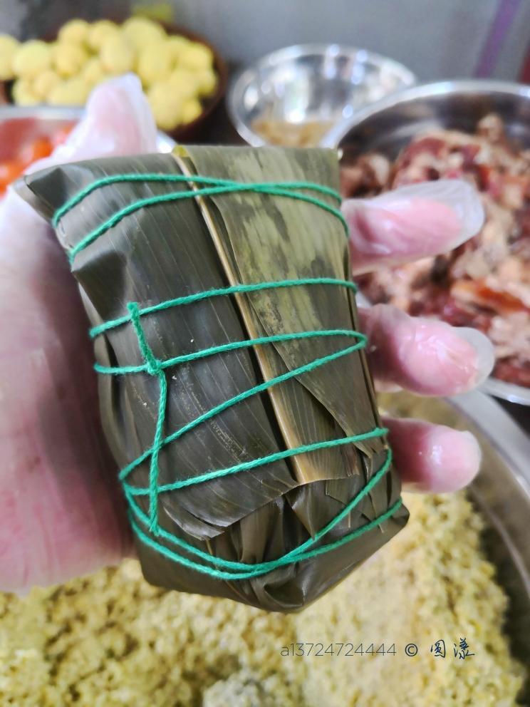 卖了过万条的大黄米肉粽